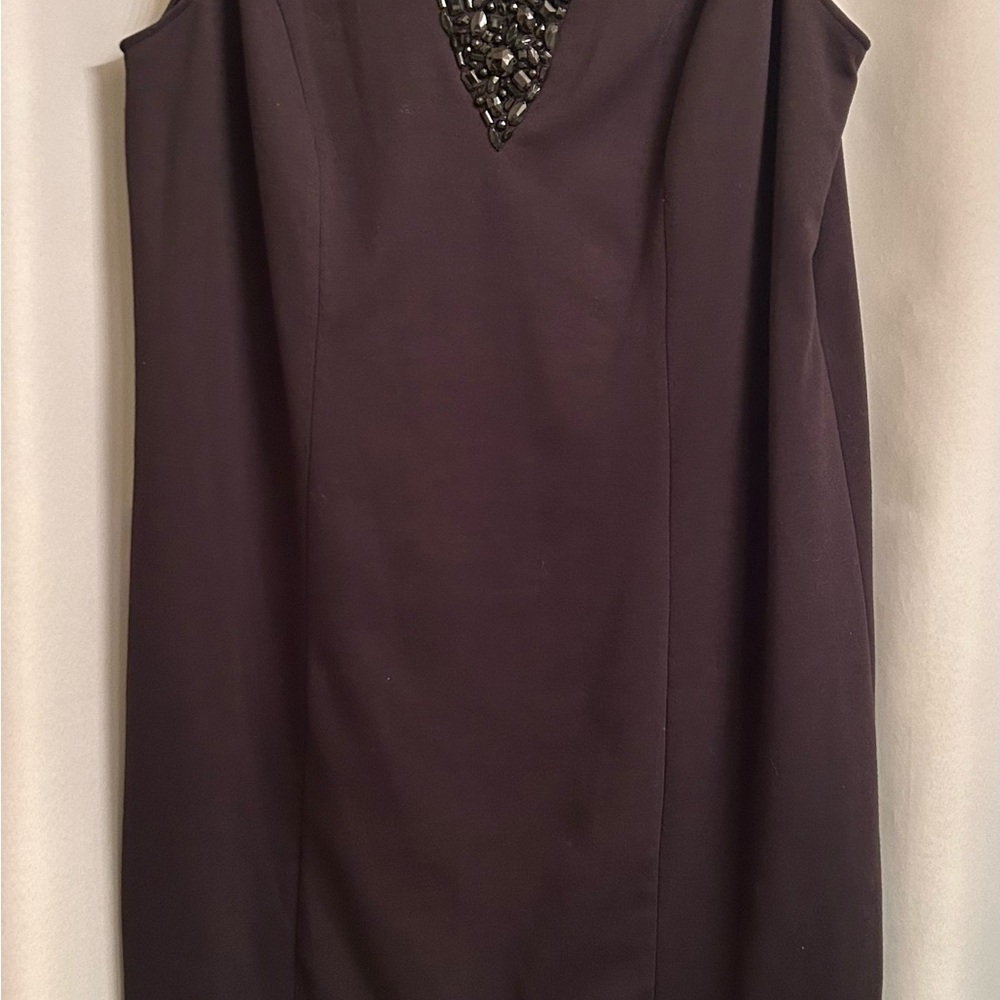 INC International Concepts Black Sleeveless Dress